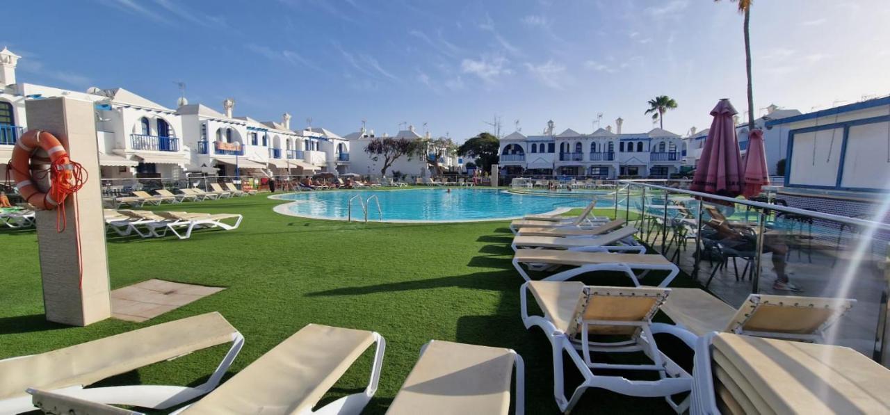 Maspalomas Jacuzzi Bungalow 大加那利岛拉斯帕尔马斯 外观 照片
